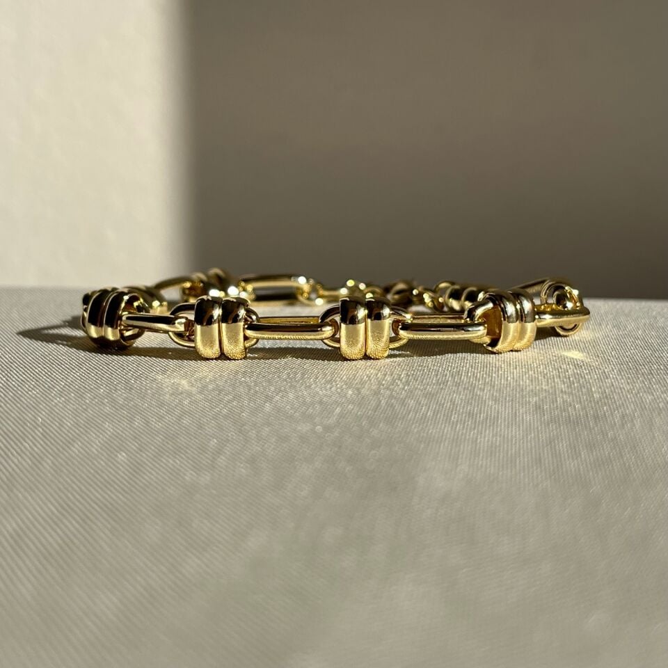 Altın işçiliği hallow xuping bileklik