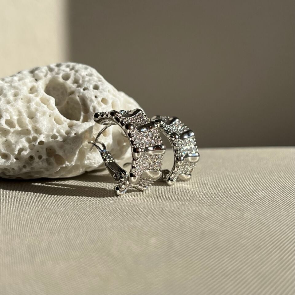 Pırlanta işçiliği xuping küpe