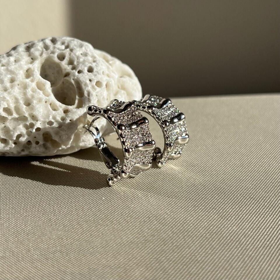 Pırlanta işçiliği xuping küpe