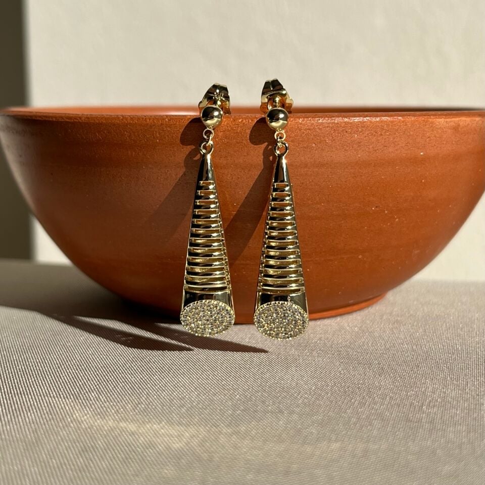 Pırlanta işçiliği tasarım xuping küpe