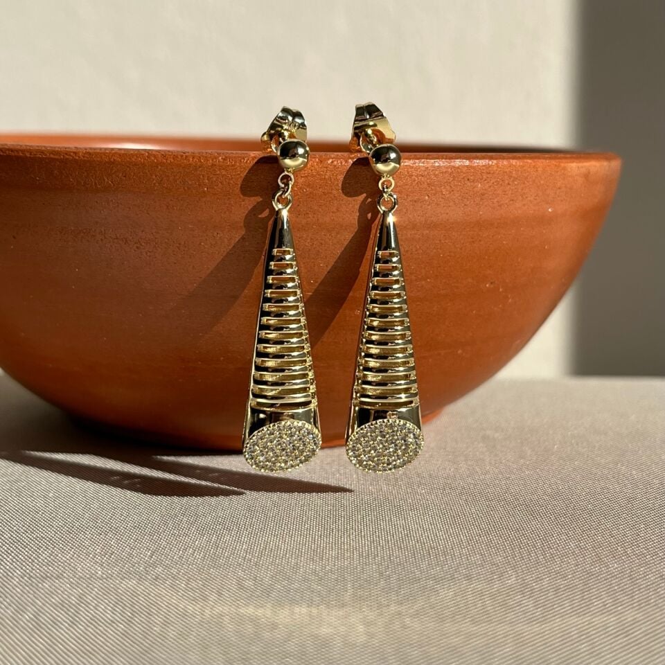 Pırlanta işçiliği tasarım xuping küpe